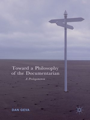 cover image of Toward a Philosophy of the Documentarian